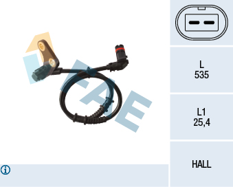 Sensor, wheel speed - 78136 FAE