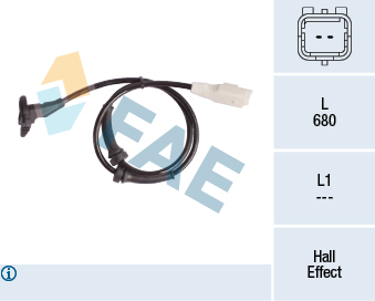 Sensor, wheel speed - 78181 FAE