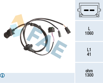 Sensor, wheel speed - 78209 FAE