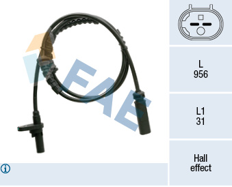 Sensor, wheel speed - 78361 FAE
