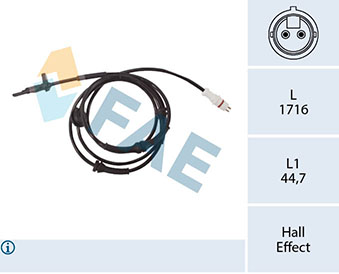 Sensor, wheel speed - 78364 FAE