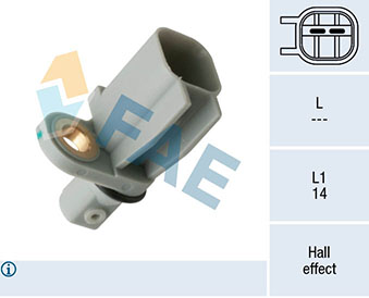 Sensor, wheel speed - 78450 FAE