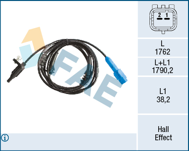 Sensor, wheel speed - 78516 FAE