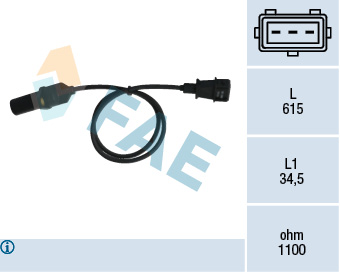 Sensor, crankshaft pulse - 79005 FAE