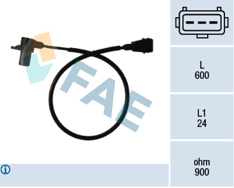 Sensor, crankshaft pulse - 79011 FAE
