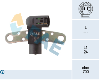 Sensor, crankshaft pulse - 79031 FAE