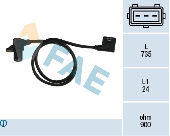Sensor, crankshaft pulse - 79038 FAE