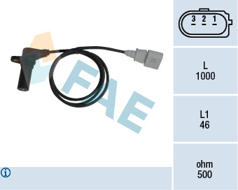 Sensor, crankshaft pulse - 79064 FAE