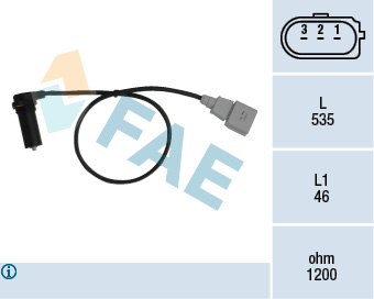 Sensor, crankshaft pulse - 79067 FAE