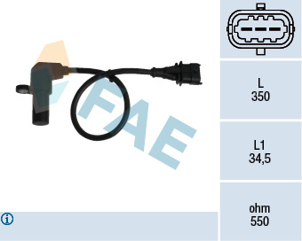 Sensor, crankshaft pulse - 79069 FAE