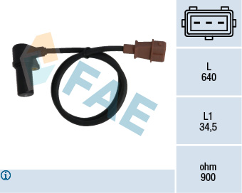 Sensor, crankshaft pulse - 79076 FAE