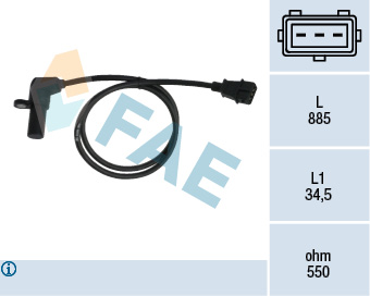 Sensor, crankshaft pulse - 79078 FAE