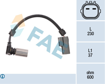 Sensore n° giri, Cambio automatico - 79085 FAE