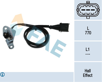 Sensore, Posizione albero a camme - 79106 FAE