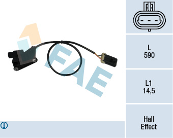 Sensore, Posizione albero a camme - 79137 FAE