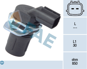 Sensore n° giri, Cambio automatico - 79181 FAE