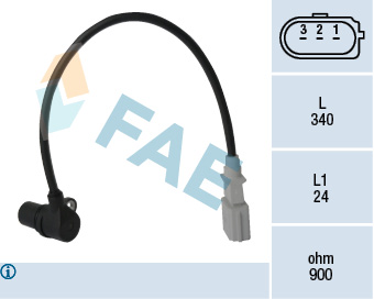 Sensor, crankshaft pulse - 79198 FAE