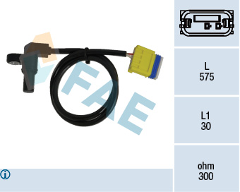 RPM jutiklis, automatinė transmisija - 79223 FAE