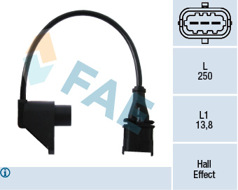 Sensore, Posizione albero a camme - 79232 FAE