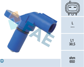 RPM Sensor, automatic transmission - 79255 FAE
