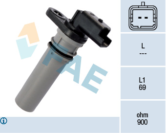 RPM Sensor, automatic transmission - 79256 FAE