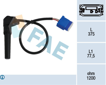 Sensore n° giri, Cambio automatico - 79282 FAE