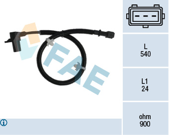 Sensor, crankshaft pulse - 79301 FAE
