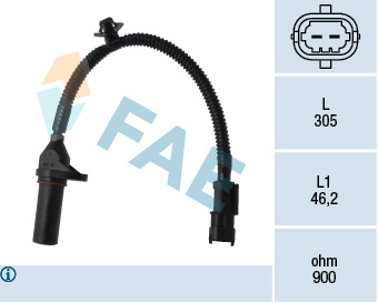Sensor, crankshaft pulse - 79334 FAE