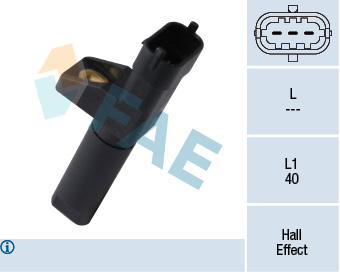 Sensor, crankshaft pulse - 79357 FAE
