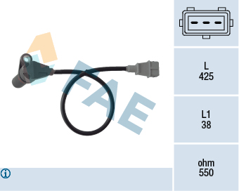 Sensor, crankshaft pulse - 79364 FAE