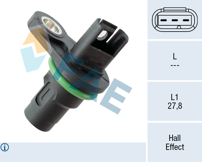 Sensor, crankshaft pulse - 79382 FAE