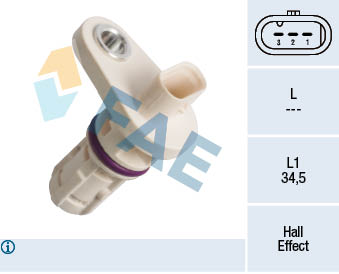 Sensor, crankshaft pulse - 79395 FAE