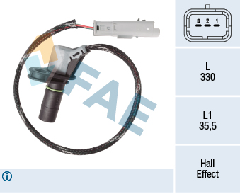 RPM Sensor, manual transmission - 79464 FAE