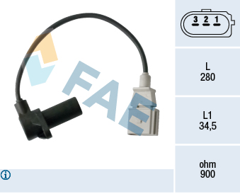 Sensor, crankshaft pulse - 79479 FAE