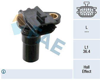 RPM jutiklis, automatinė transmisija - 79492 FAE