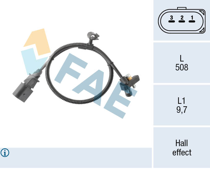 Sensor, crankshaft pulse - 79495 FAE