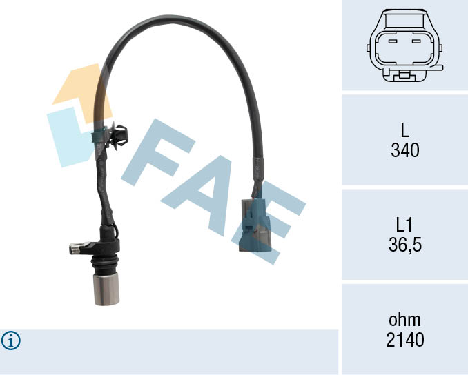 Impulsgeber, Kurbelwelle - 79534 FAE
