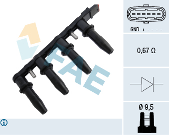 Ignition Coil - 80291 FAE