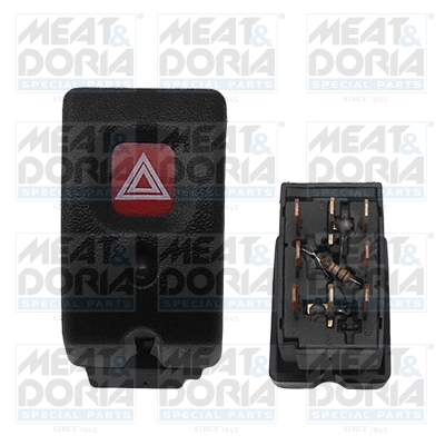 Interruttore, Lampeggiatore d'emergenza - 23621 MEAT & DORIA