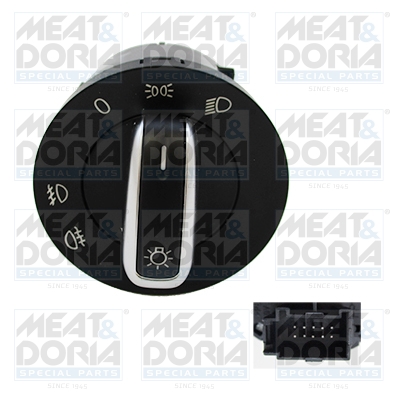 Switch, headlight - 23858 MEAT & DORIA