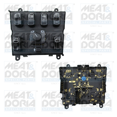 Switch, window regulator - 26414 MEAT & DORIA