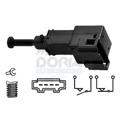 Brake Light Switch - 35035 MEAT & DORIA