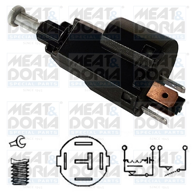 Interruttore luce freno - 35039 MEAT & DORIA