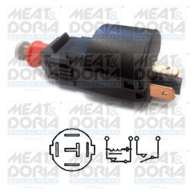 Interruttore luce freno - 35044 MEAT & DORIA