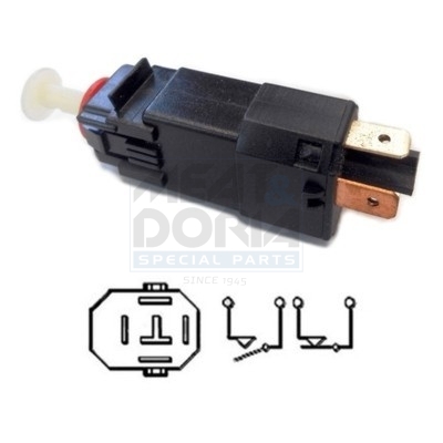 Brake Light Switch - 35064 MEAT & DORIA