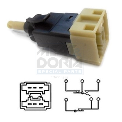Brake Light Switch - 35065 MEAT & DORIA