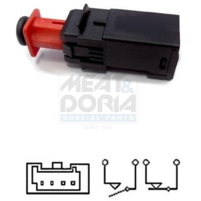 Brake Light Switch - 35067 MEAT & DORIA