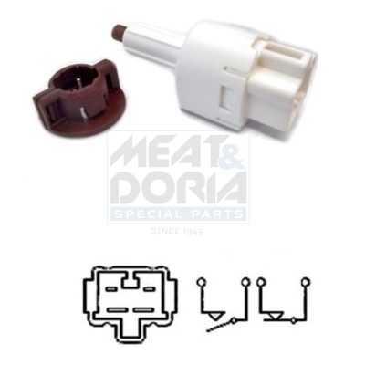 Brake Light Switch - 35071 MEAT & DORIA