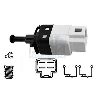 Brake Light Switch - 35108 MEAT & DORIA