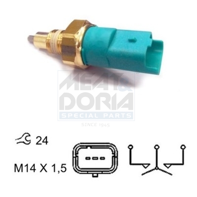Switch, reverse light - 36013 MEAT & DORIA